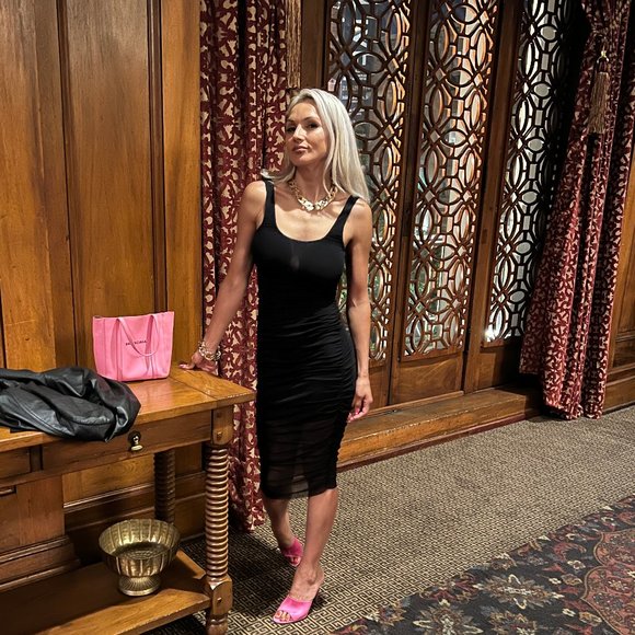 Jean Paul Gaultier Dresses & Skirts - 2000s Jean Paul Gaultier SOLEIL Vintage black sheer dress XS